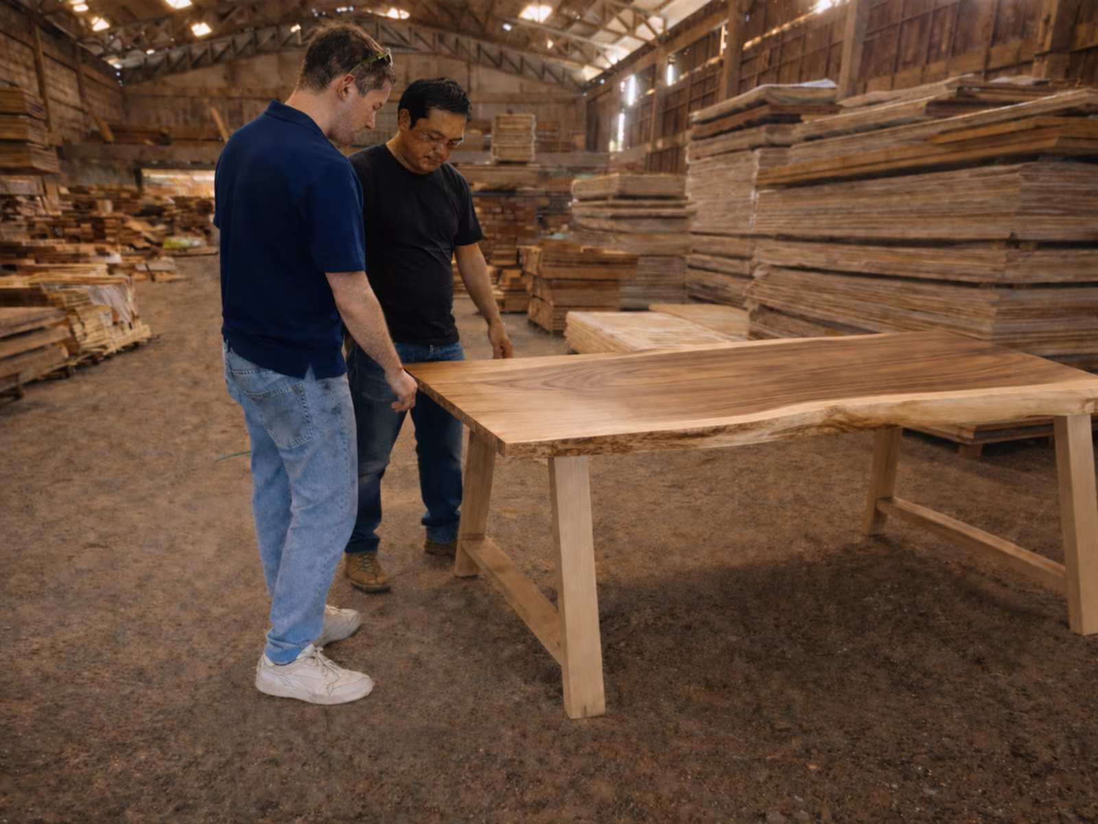 L'atelier artisanal dans la région de Buriram
